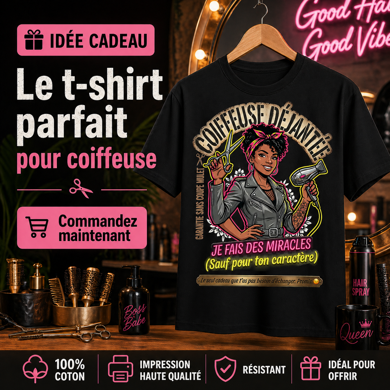 T-shirt INOOOC en situation
